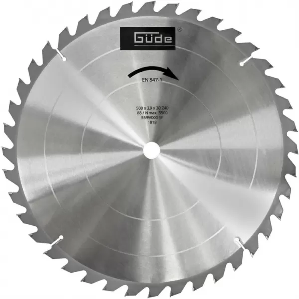 Pilový kotouč SK 505 x 30 mm, 40 z Güde 1818