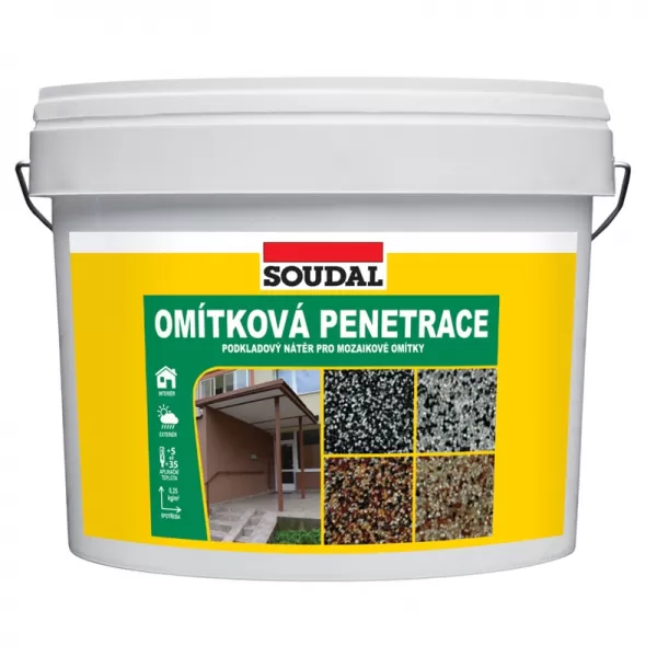 Omítková penetrace šedá 1,5 kg Soudal 1750450