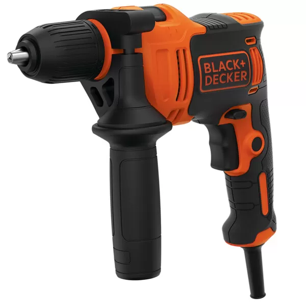 Příklepová vrtačka 550W v kufru Black&Decker BEH550K