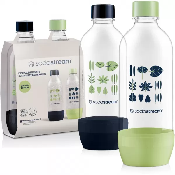 Lahev do myčky JET 2 x 1l Green/Navy Sodastream 42007122