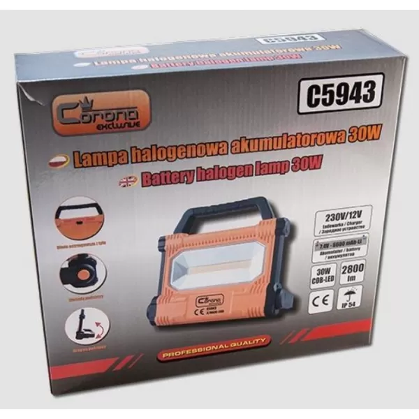 Svítilna pracovní halogenová RICHMANN PC5943