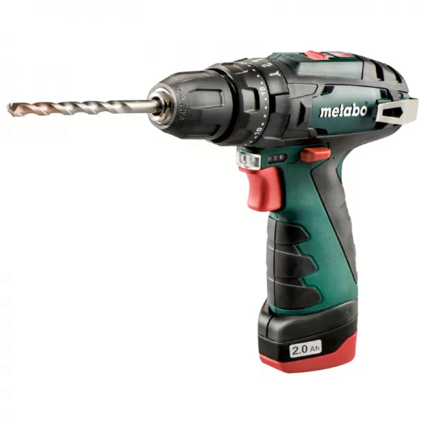 Aku příklepová vrtačka 2x2,0Ah Metabo PowerMaxx SB Basic 600385500