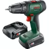 Aku dvourychlostní vrtací šroubovák 18V 2x1,5Ah Bosch UniversalDrill 18 0 603 9D4 002