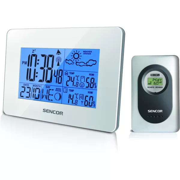 Meteostanice bílá SENCOR SWS 51 W