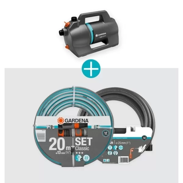 Zahradní čerpadlo 4100 Silent - sada Gardena 9051-20