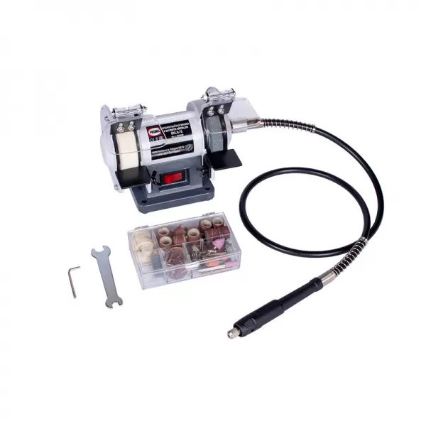 Dvoukotoučová bruska s ohebnou hřídelí Proma BKLH-75