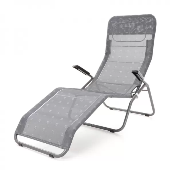 Polohovací lehátko antracit MFG POOL 26POOL-A