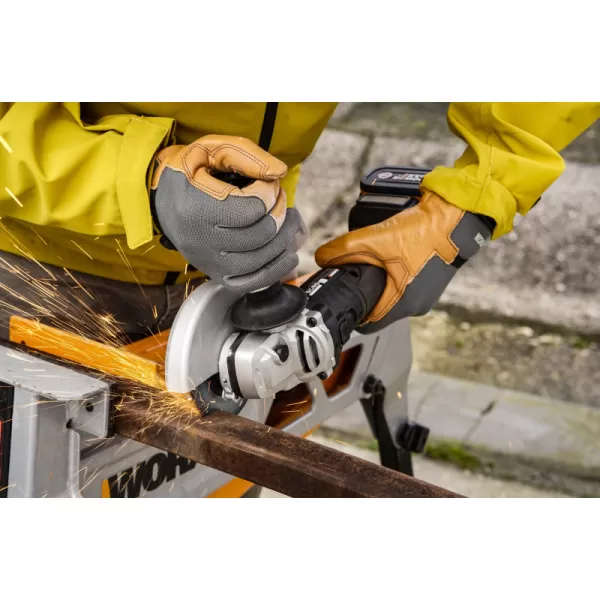 Aku úhlová bruska 20V bez aku Worx Orange WX812.9