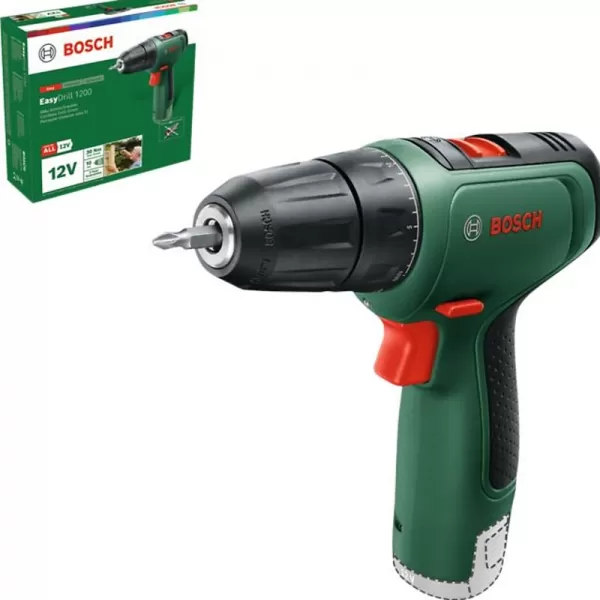 Aku dvourychlostní vrtací šroubovák 12V bez aku Bosch EasyDrill 1200 0 603 9D3 005