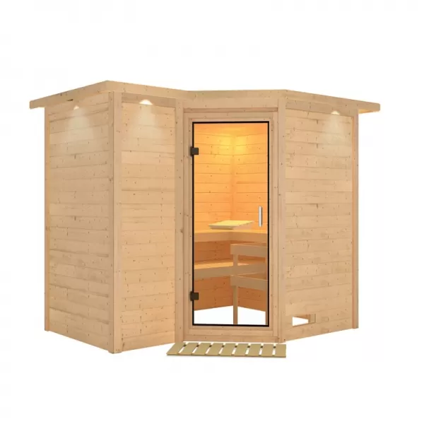 Finská sauna KARIBU SAHIB 2 (85737) LG3043