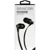 Sluchátka do uší s mikrofonem SENCOR SEP 300 MIC BLACK MET