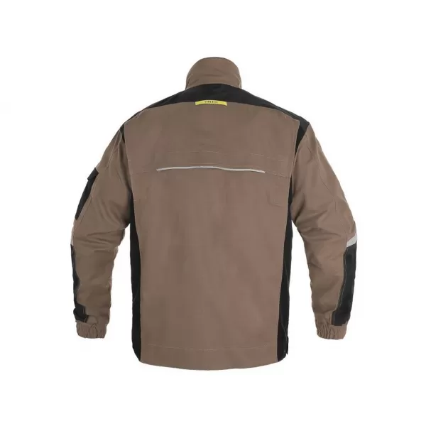 Blůza Canis CXS STRETCH, pánská, béžová-černá