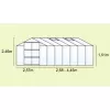 Skleník VITAVIA URANUS 11500 PC 6 mm zelený LG581