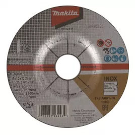 Kotouč řezný nerez 115x1,2x22mm Makita B-64587