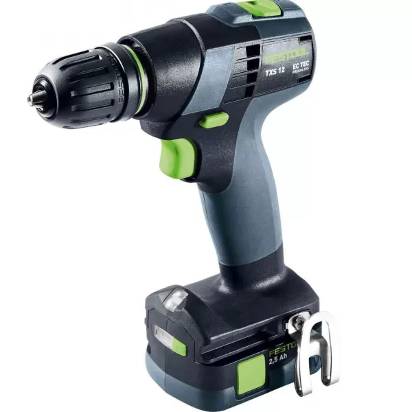 Aku vrtací šroubovák TXS 12V 2x2,5Ah-Plus Festool 576873