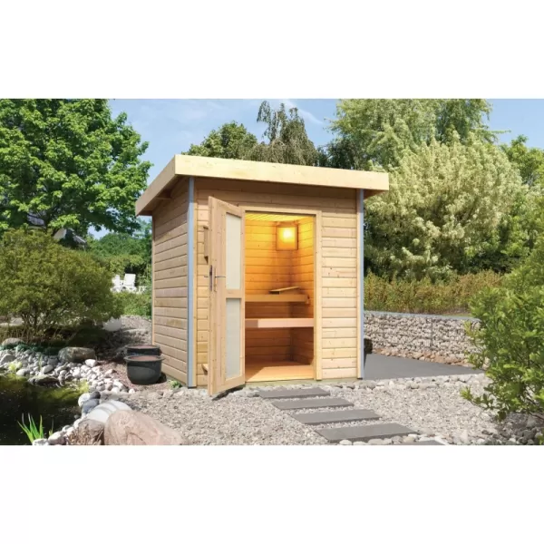 Finská sauna KARIBU TORGE (86183) LG1925