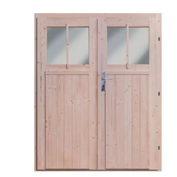 Dřevěný domek KARIBU WANDLITZ 5 (55258) natur LG2731