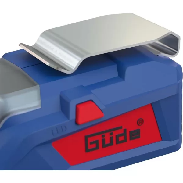 Adaptér pro nabíjení elektronických přístrojů + svítilna 18V bez aku UAL 18-0 Güde 58425