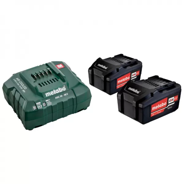 Základní set 18V/2x4,0 Ah, ASC 55 Metabo 685050000