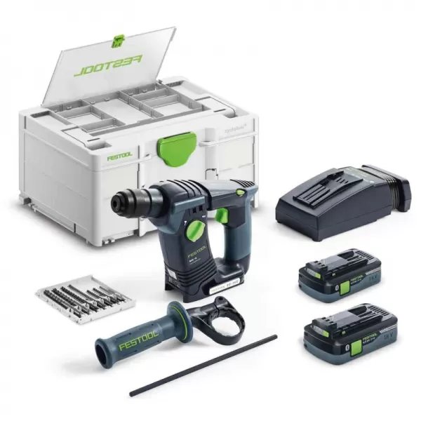 Aku vrtací kladivo BHC 18V HPC 2x4,0Ah I-Plus Festool 577602