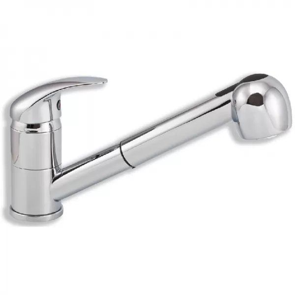 Dřezová teleskopická baterie Titania Lux chrom Novaservis 91081,0