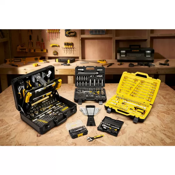 142dílná sada v montážním kufru Stanley STMT98109-1