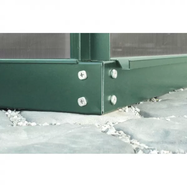 Skleník VITAVIA URANUS 11500 čiré sklo 3 mm zelený LG1039