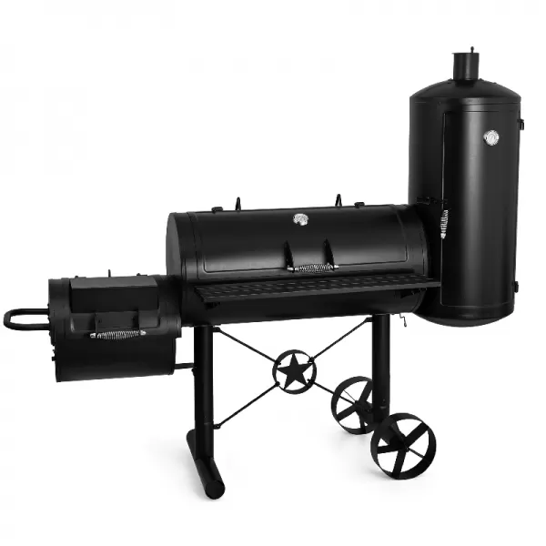 Gril na dřevěné uhlí s udírnou G21 Kentucky BBQ