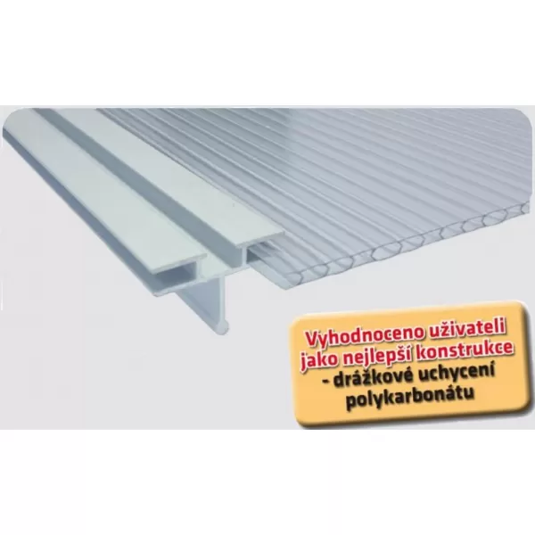 Zahradní skleník z polykarbonátu VeGA 8000 STRONG-22