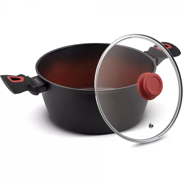 Kastrol s poklicí 20 cm TERRACOTA LAMART LT1213