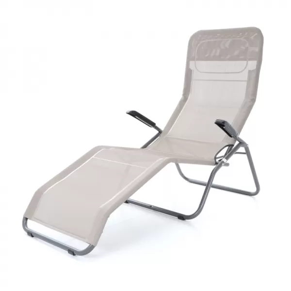 Polohovací lehátko karamel MFG POOL 26POOL-K