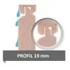 Dřevěný domek KARIBU AMBERG 2 (82971) natur LG1754