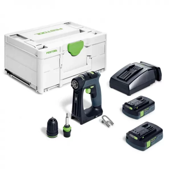 Aku vrtací šroubovák CXS 18V C 2x3,0Ah-Plus Festool 576883