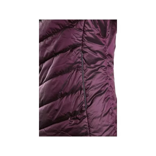 Bunda Canis CXS OCEANIA, zimní, dámská, oboustranná, fialovo-černá