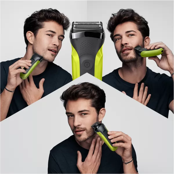 Holící strojek pánský Braun Series 3 300 BT Green