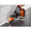 Aku multifunkční oscilační bruska 18V 1x2,0Ah Black&Decker BDCOS18D1K