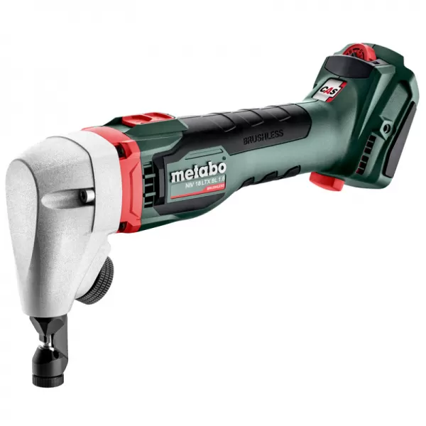 Aku prostřihovač 18V bez aku Metabo NIV 18 LTX BL 601614850