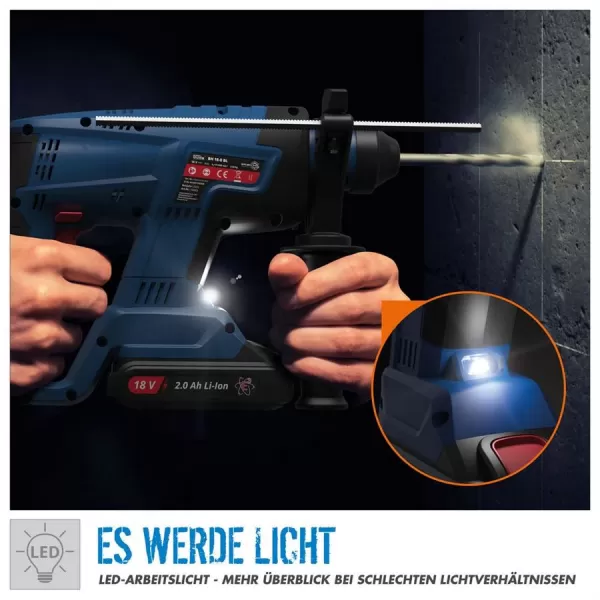 Aku vrtací kladivo BH 18V bez aku BL Güde 58453