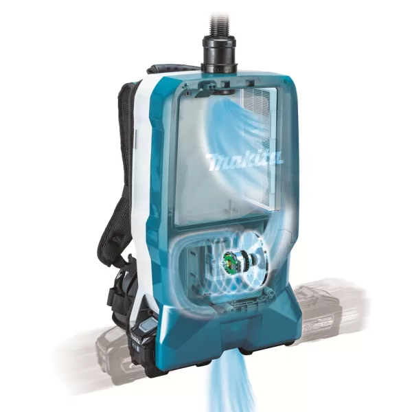 Aku vysavač zádový s AWS Li-ion XGT 40V bez aku Makita VC012GZ01