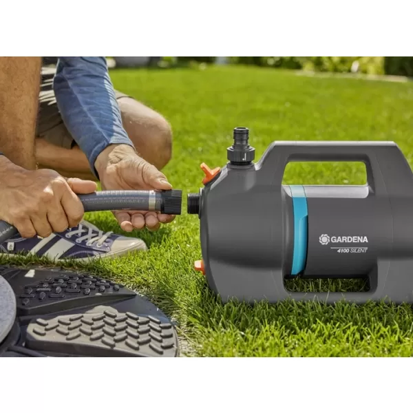 Zahradní čerpadlo 4100 Silent se sací hadicí - sada Gardena 9052-20