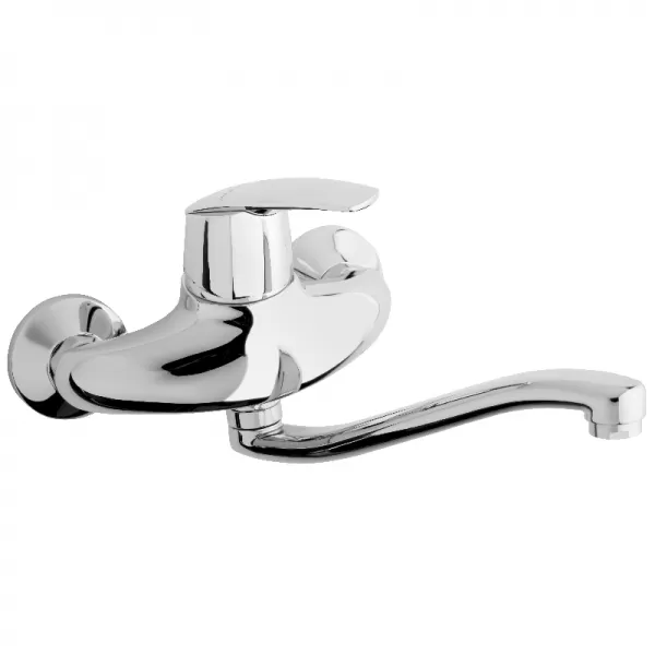 Dřezová umyvadlová baterie 150 mm Metalia 56 chrom Novaservis 56070,0