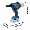 Aku nýtovací pistole 18V, bez aku Bosch GRG 18V-16 C 0 601 9K5 000