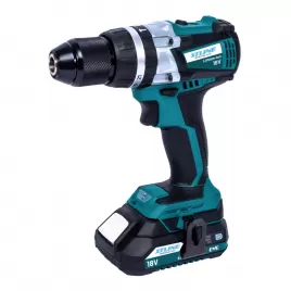 Aku vrtačka s příklepem 18V + 2x2,0Ah EVE + nabíječka 2.4A Xtline XT102860E