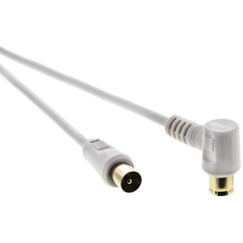 Anténní koaxiální kabel M-F 90° SENCOR SAV 169-075W