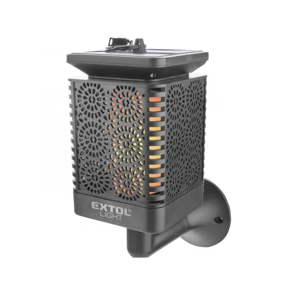 Solární LED pochodeň s plamenem 12xLED EXTOL LIGHT 43133