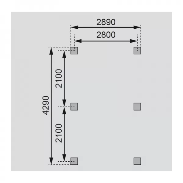 Zahradní altán KARIBU PERIDA 68825 vč. černého střešního šindele LG1844