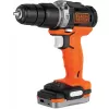 Aku vrtací šroubovák 12V 1,5Ah v tašce Black&Decker BDCHD12S1