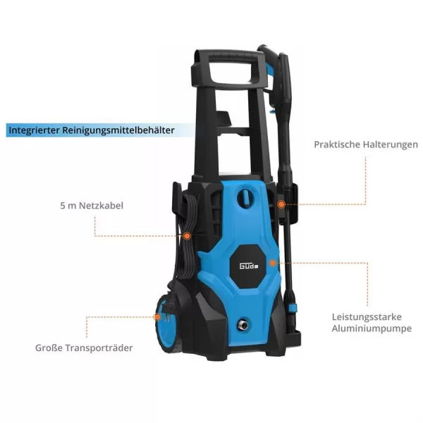 Vysokotlaká myčka GHD 1800-135 Güde 85925