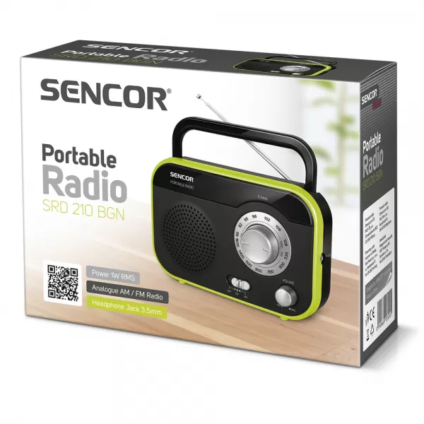 Rádiopřijímač SENCOR SRD 210 BGN