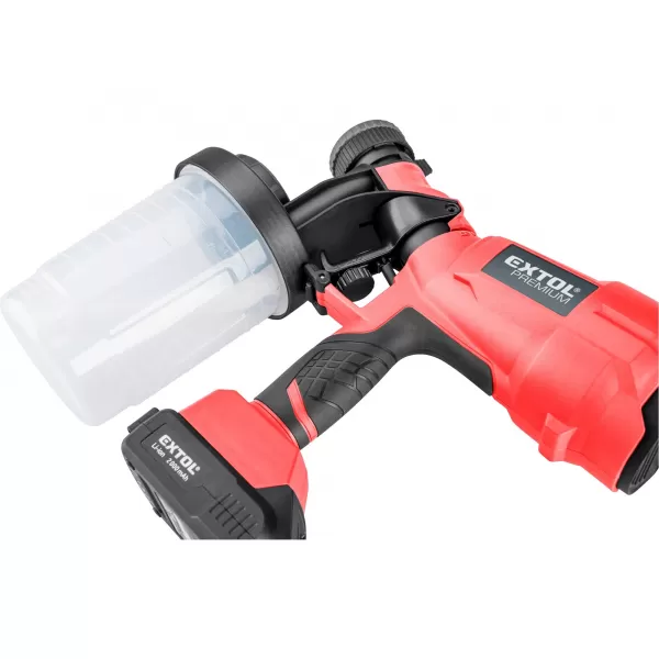Aku stříkací pistole HVLP 20V Extol Premium 8891862